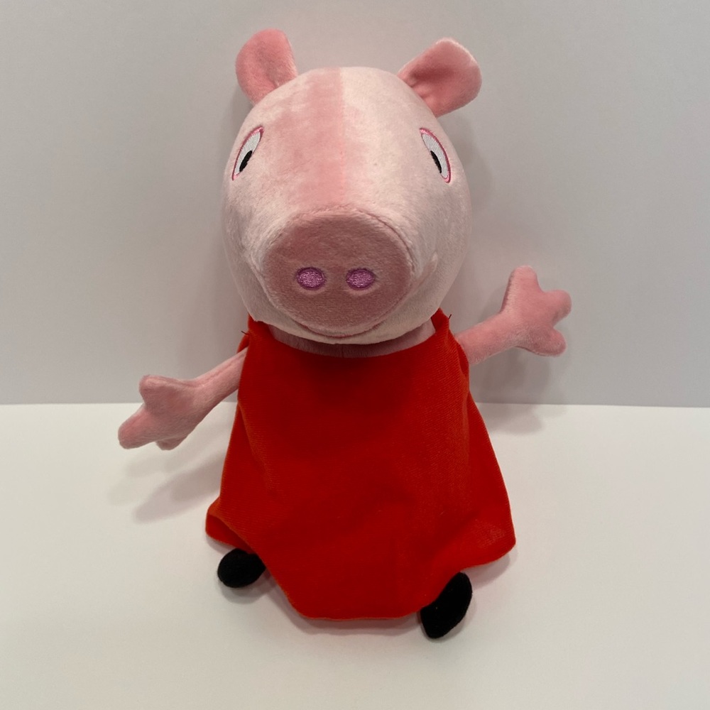 Peppa Pig 13” Hug N Oink Talking Plush Stuffed Animal Toy 2003 RETIRED